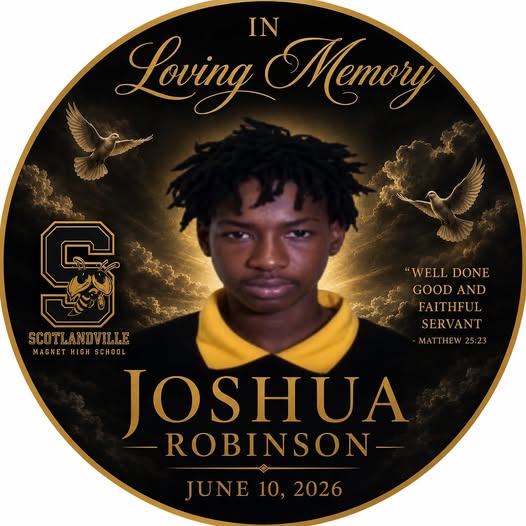 Joshua Robinson, Baton Rouge LA, Obituary, Death: High School Student Killed in Baton Rouge Shooting